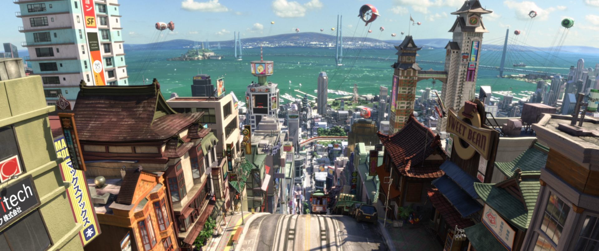 A Tour Of ‘San Fransokyo’, The Hybrid City Disney Built For Big Hero 6