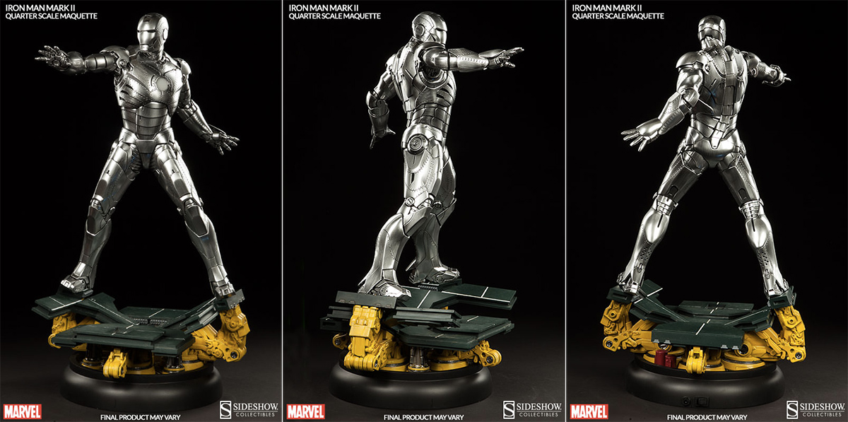 It’s Too Bad This Stunning Iron Man Mark II Statue Doesn’t Move