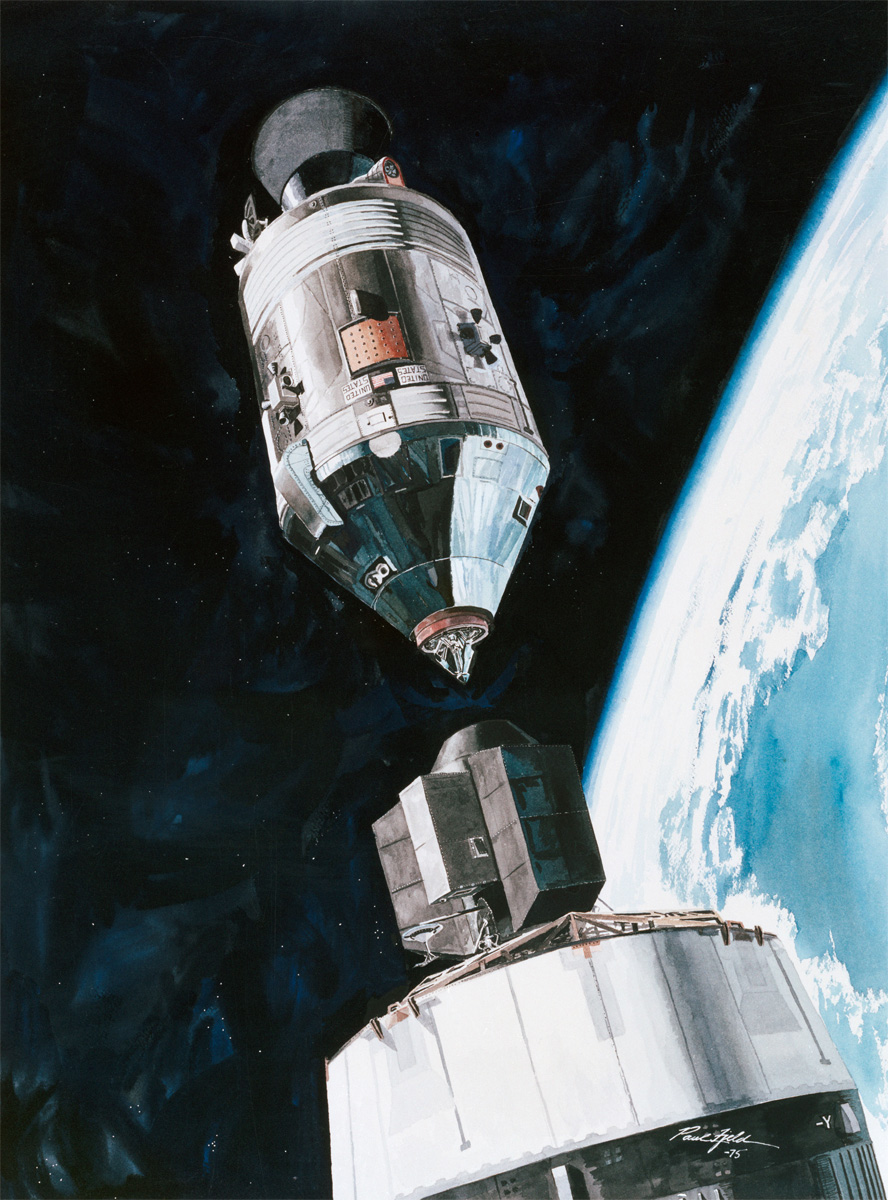 13 Amazing Paintings Of Space Based On Actual Missions