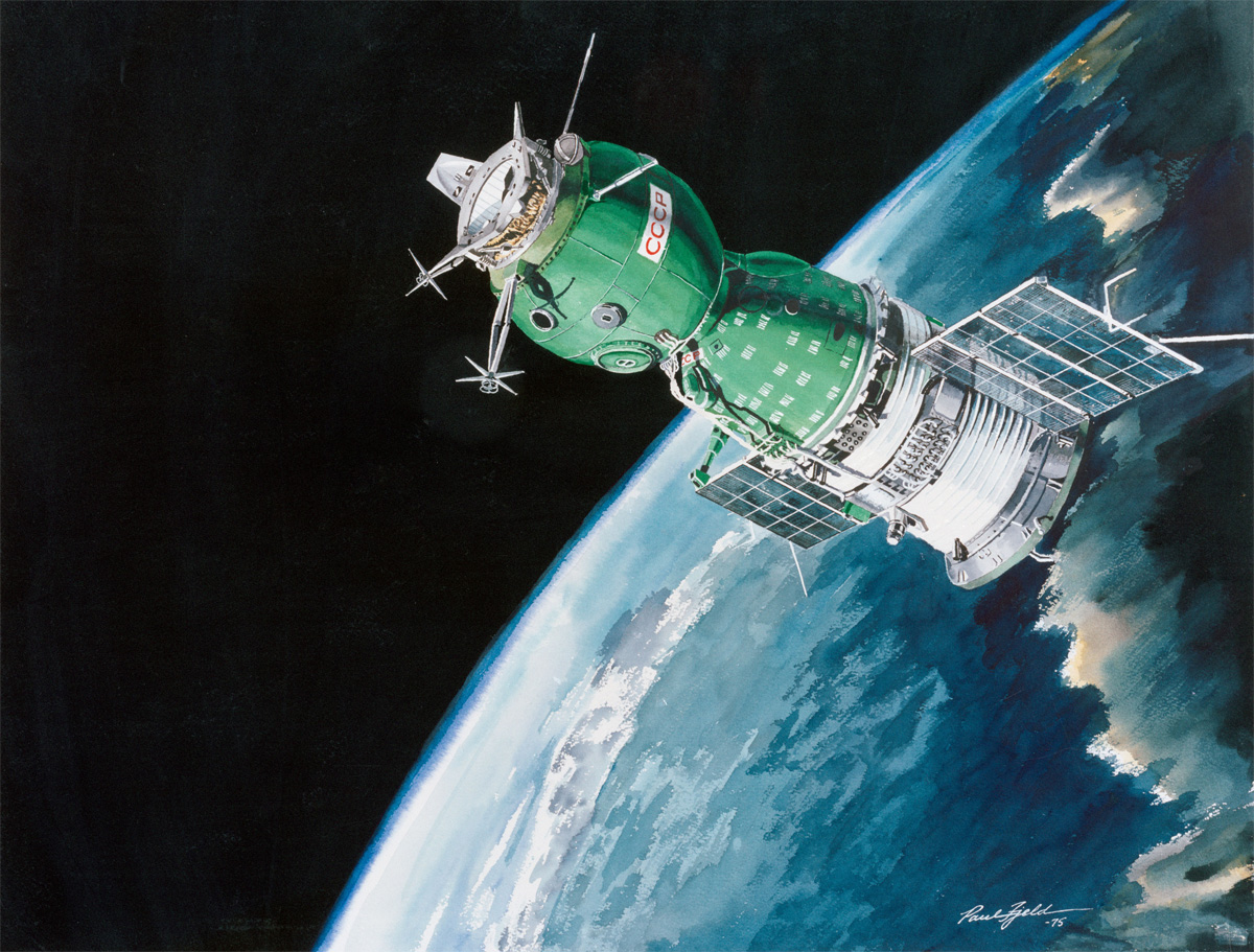 13 Amazing Paintings Of Space Based On Actual Missions