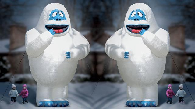 Fill Your Lawn With These Giant Inflatable Bumble Snow Monsters
