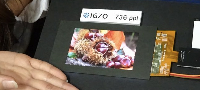 Sharp Crammed Over 400,000 Pixels On This Insane 4-Inch Display