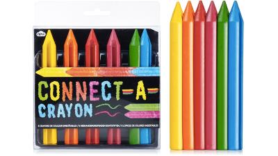 Connectable Crayons Make It Easy To Draw A Perfect Rainbow