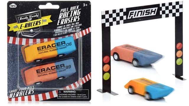 Eraser Racers Fix Mistakes Faster Than You Can Make Them