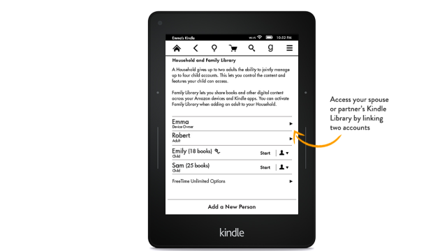 Kindle Just Got A Family Plan So You Can Finally Share Your Ebooks