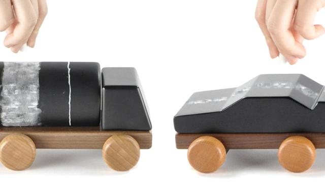 Build Cars And Trucks With These Wooden Blocks, Not Castles