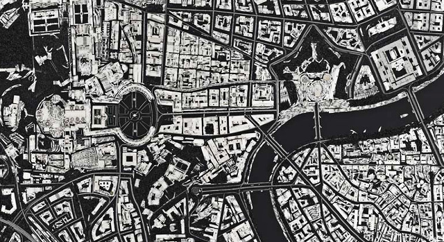Damien Hirst’s Latest Artworks Turn Scalpels Into City Maps