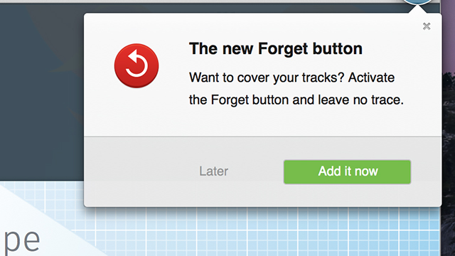 Firefox’s New ‘Forget’ Button Will Erase Just Enough Of Your History