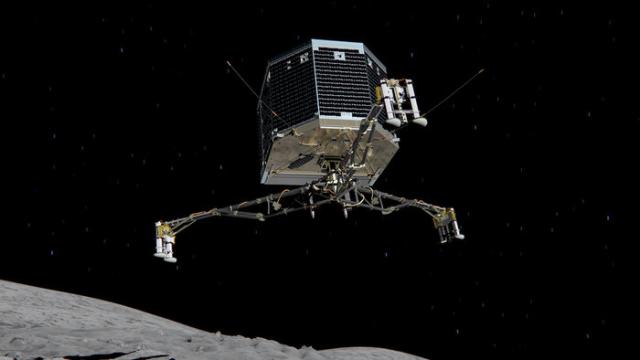 Rosetta’s Lander Is Now Asleep On The Comet, Waiting For A Brighter Sun