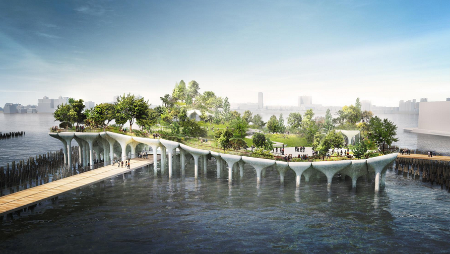 Some Billionaires Want To Give NYC A $170 Million Park In The Hudson