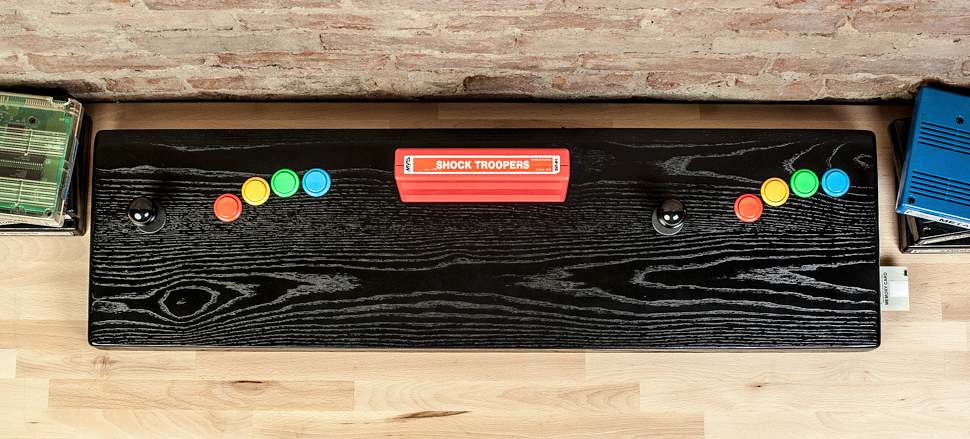 This Wooden All-In-One Neo Geo Arcade System Is An Absolute Work Of Art