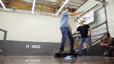 6 GIFs Of Tony Hawk Dominating On A Real Hoverboard