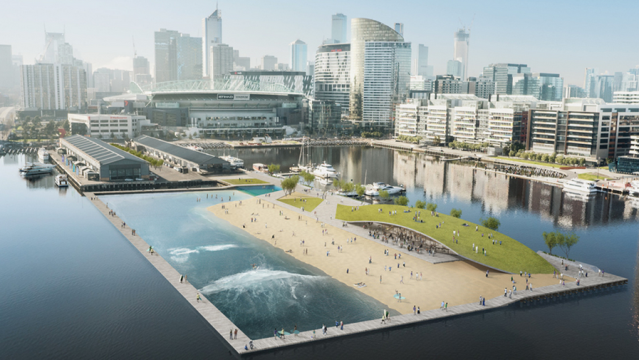 Aussie Architects Want To Build A Surf Park In Melbourne That Floats In The Ocean