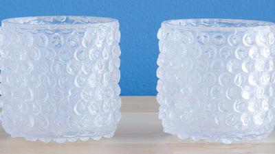 Resist The Urge To Squeeze These Bubble Wrap Glasses