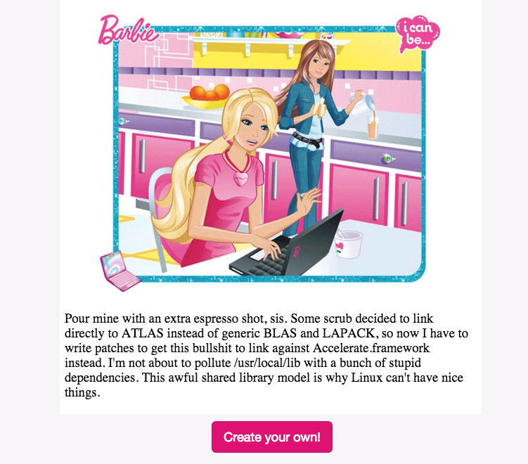 The Internet’s Best Responses To Computer Engineer Barbie