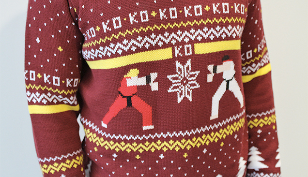 Hadouken The Halls With An Amazing Street Fighter Sweater