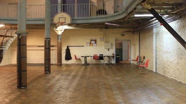The World’s Oldest Basketball Court Has Iron Poles In The Middle Of It