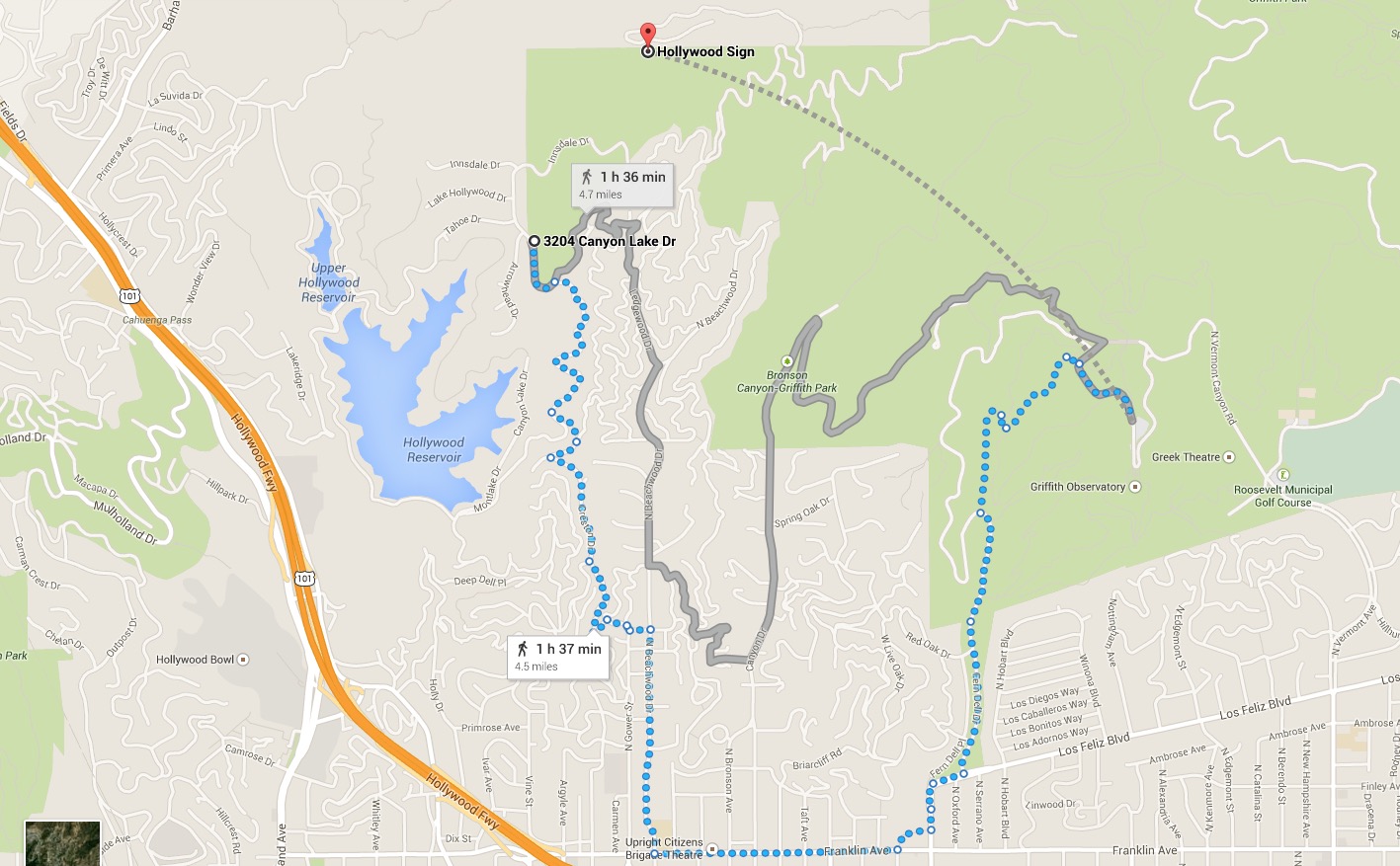 Why People Keep Trying To Erase The Hollywood Sign From Google Maps