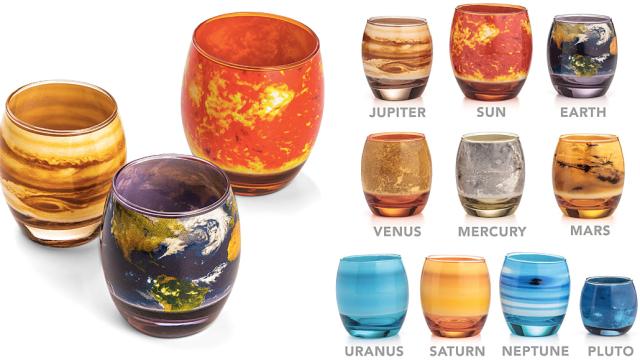 Sip A Cosmopolitan From The Cosmos With These Planetary Glasses