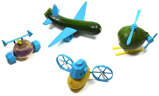 3D-Printed Toy Parts Will Finally Make Kids Love Fruits And Vegetables