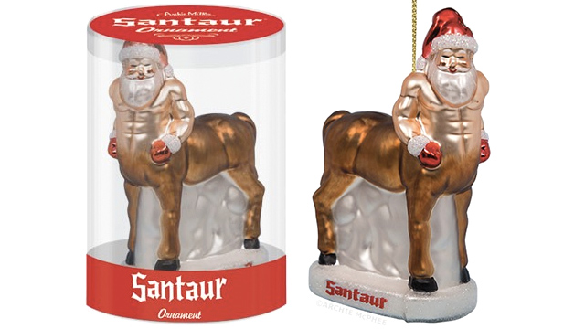 The Majestic Mythical Santaur Is Perfectly Captured In This Ornament