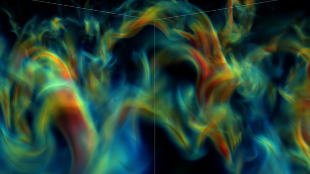 How Solar Winds Form And Swirl, A Simulation