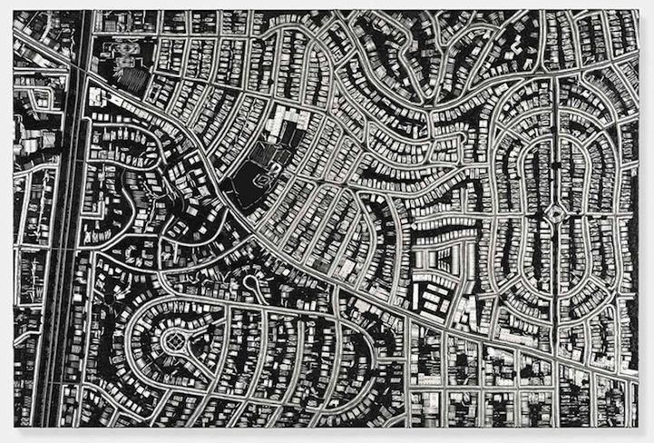 These City Maps Are Made Out Of Razor Blades And Mirror Shards