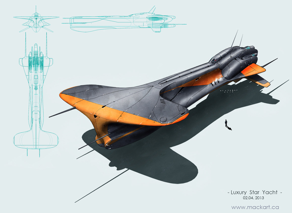 Here Are Some Fantastic Starships To Make You Dream About The Future