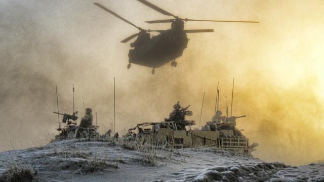 This Military Photograph Looks Like A Turner Painting