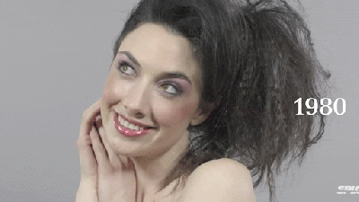 Watch A Woman Show What 100 Years Of Beauty Looks Like In 1 Minute