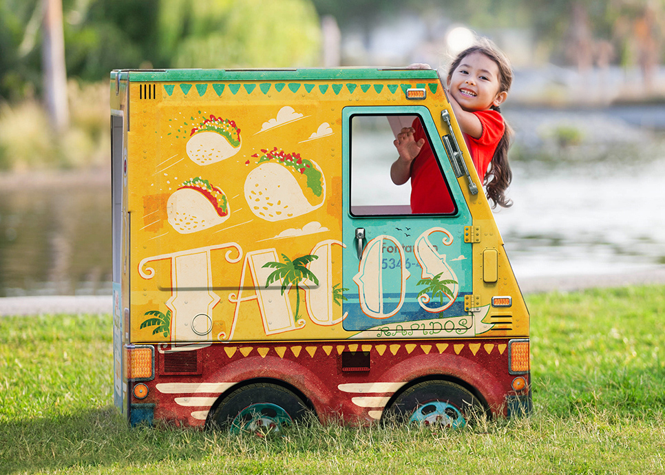 Playtime Can Also Teach A Profession With This Tiny Taco Truck
