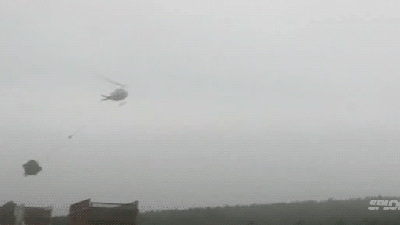 How Insane Helicopter Pilots Harvest Your Christmas Tree At Mad Speeds