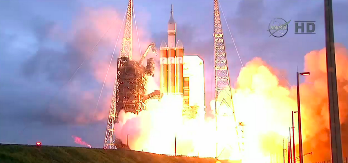 Watch NASA’s Orion Launch Video