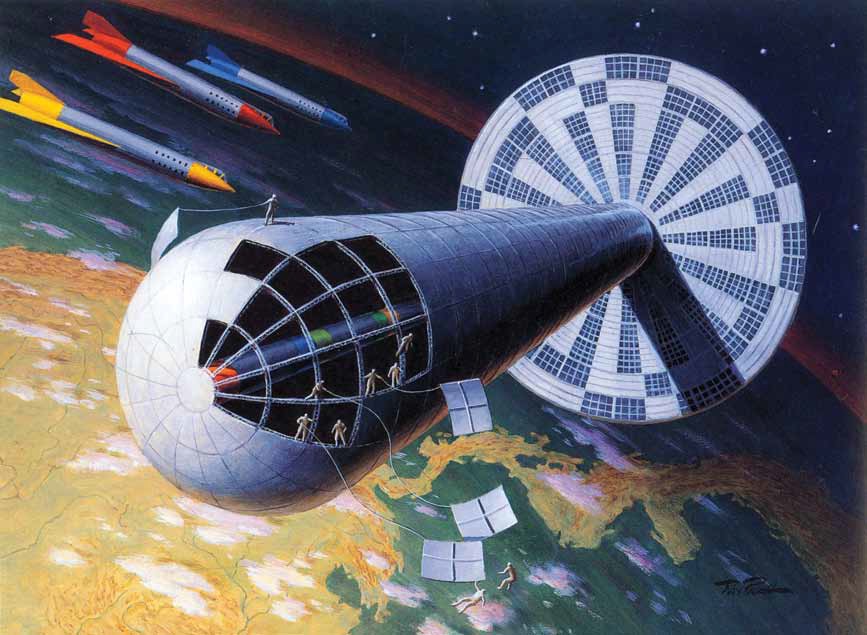 A Brief History Of Space Travel, As Told By The Art That Inspired It