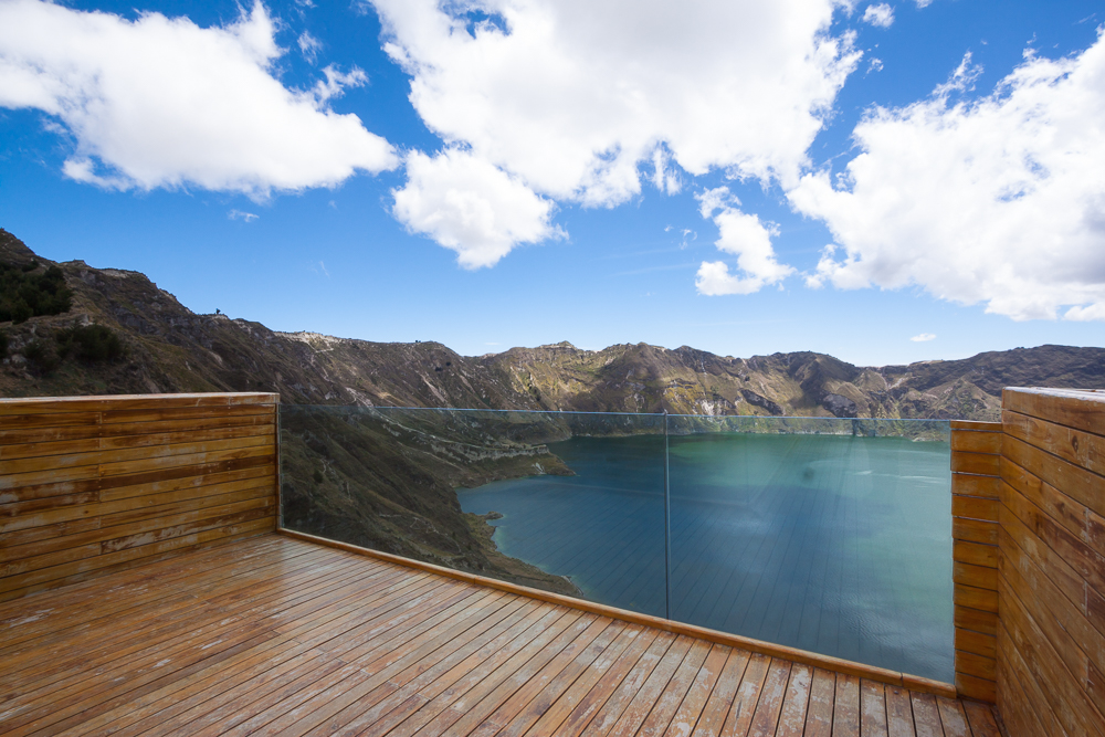 This High-Altitude Overlook Perfectly Frames A Volcano