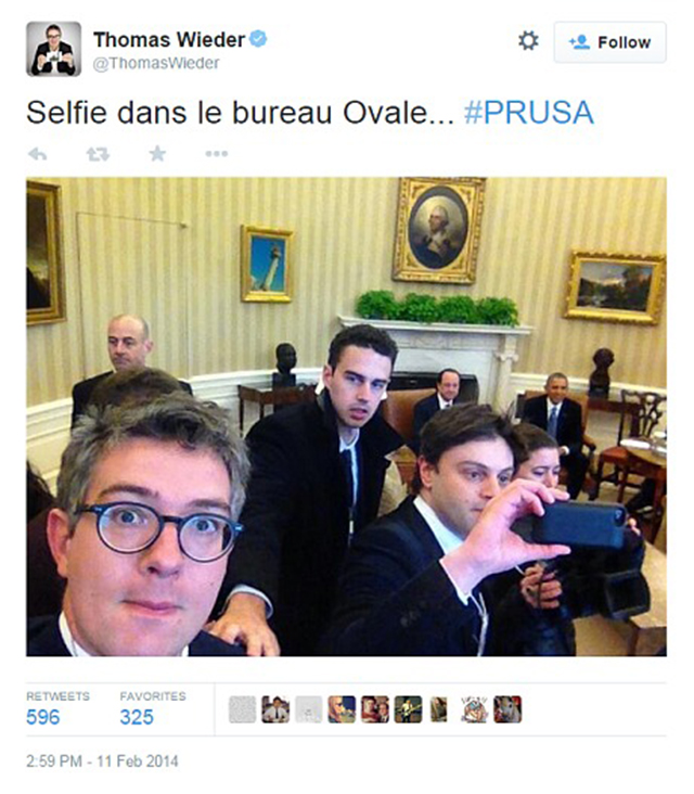 White House: Enough With The Damn Selfies Already
