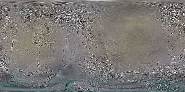NASA Has Some Beautiful New Maps Of Saturn’s Moons