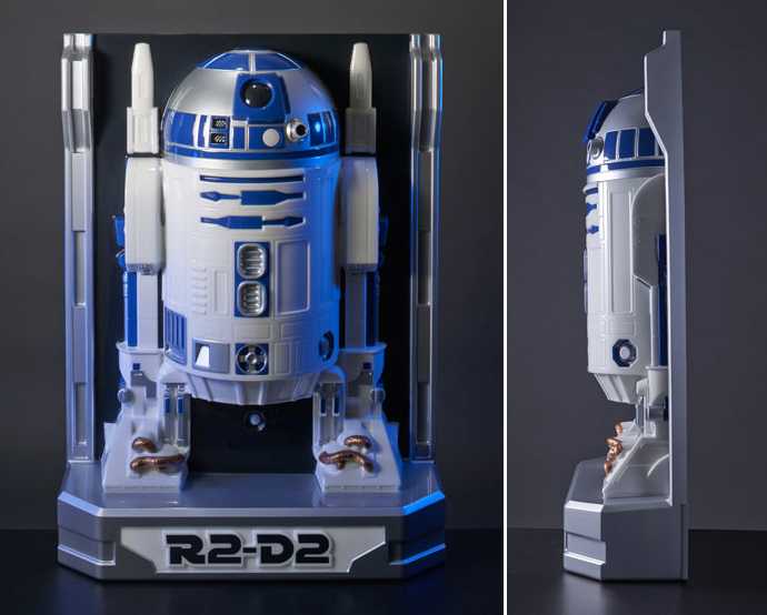 This Life-Size Wall-Hugging Figure Is Actually Only Half An R2-D2