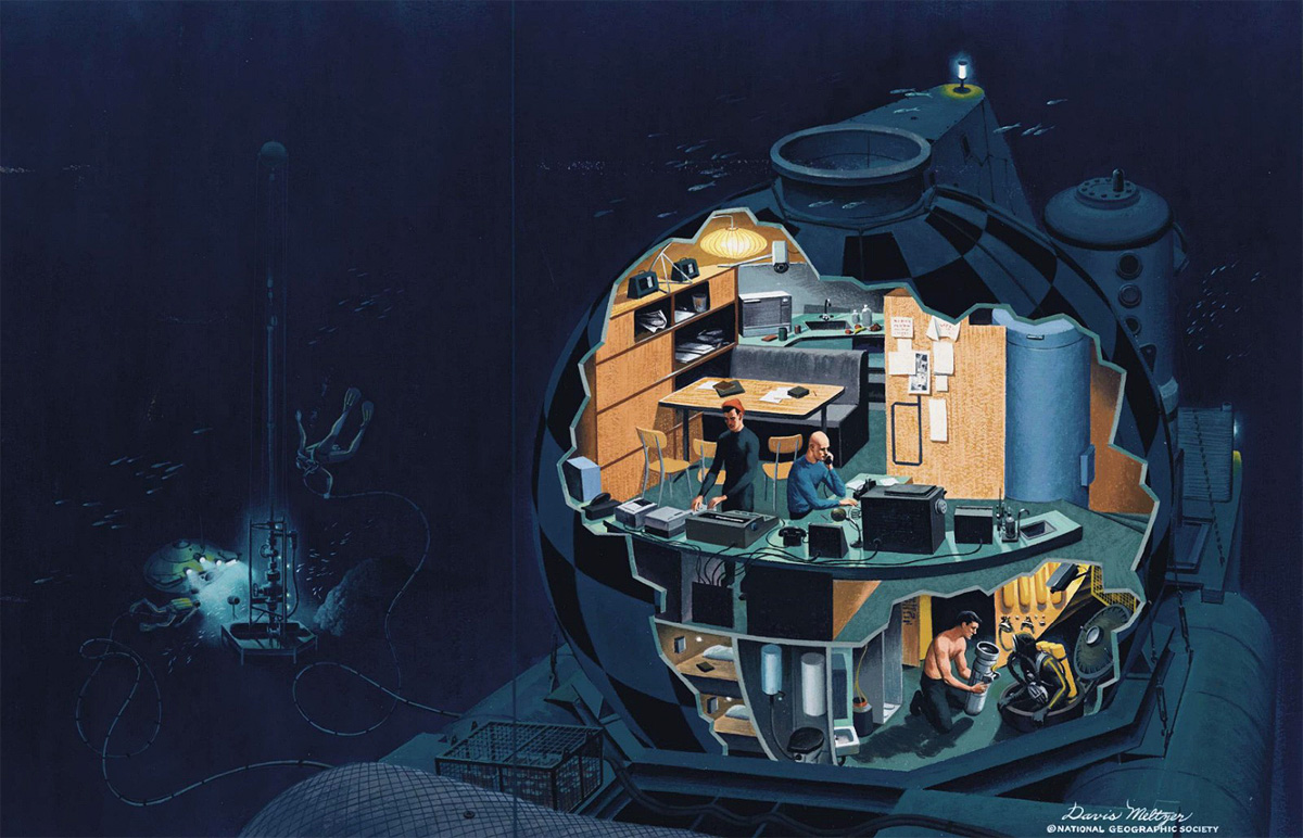 The Forgotten Space Artist Who Envisioned The End Of The Space Race