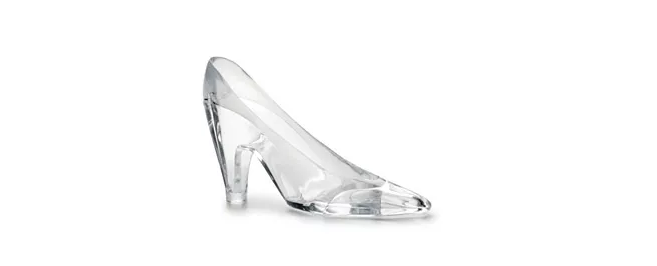 Cinderella's glass shoe | Worn by Lily James as Cinderella. … | Flickr