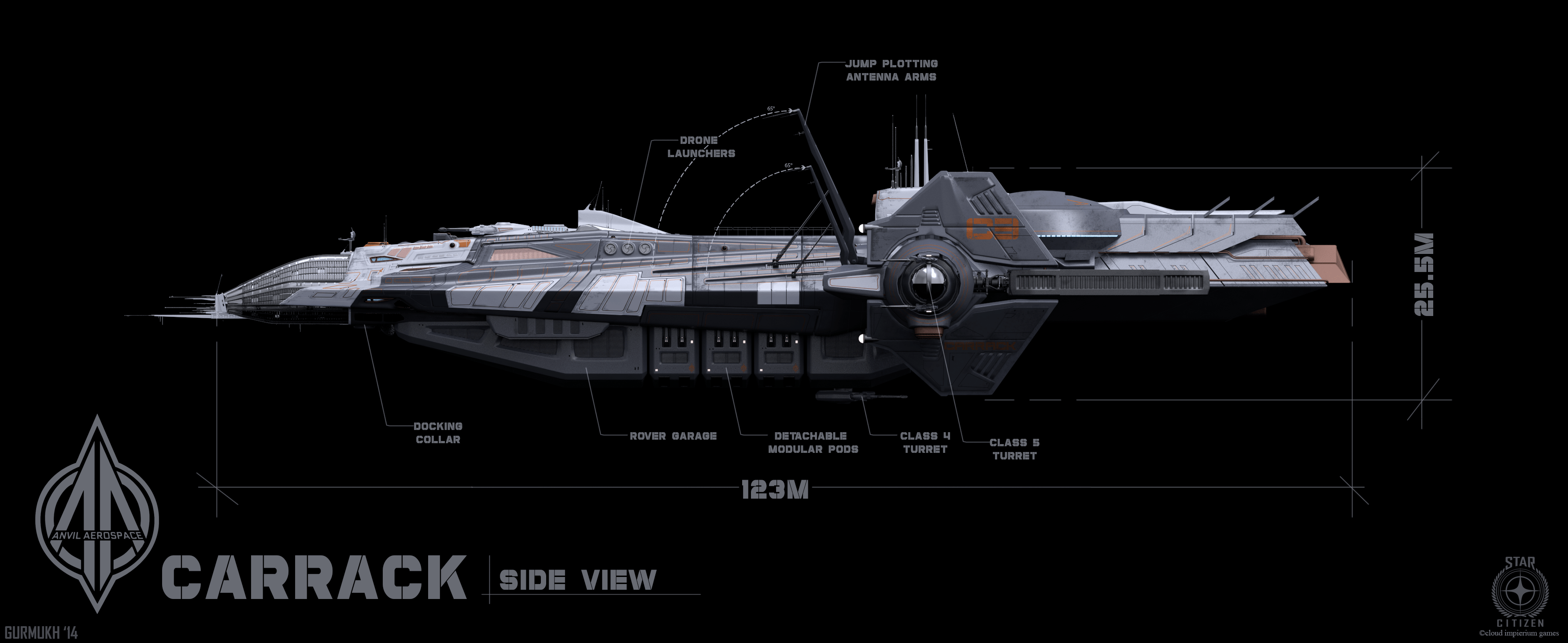 I Want To Live In This Cool Spaceship From Star Citizen