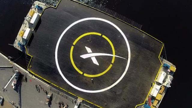 SpaceX Plans To Land A Rocket On This Barge