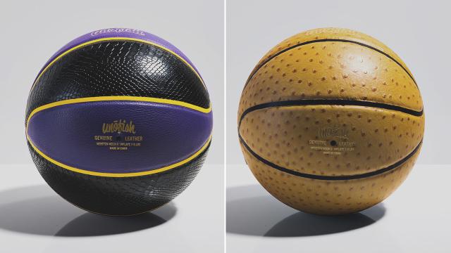 You Will Never Want To Bounce These Stunning Leather Basketballs