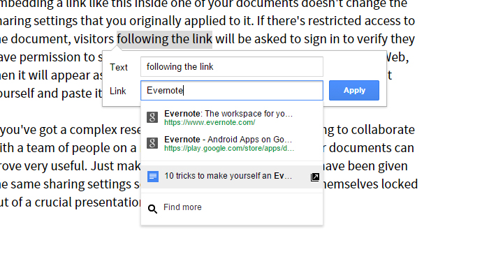 How To Link Between Documents In Google Drive