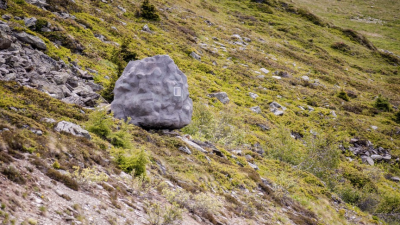 This Fake Boulder In The Alps Is Actually A Tiny, Perfect Cabin