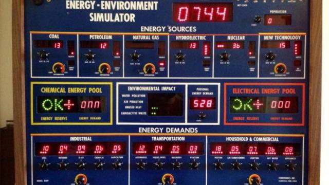This 1970s Energy Simulator Was Supposed To Make Conservation Fun