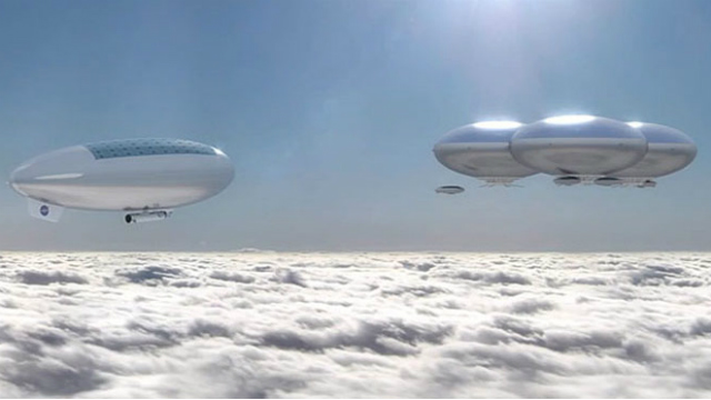 NASA: Let’s Explore Venus In Solar Zeppelins And Build Cloud City There