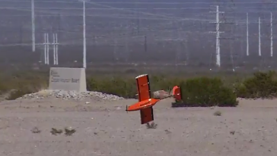 First Drone Launches At FAA Test Site In Nevada, Crashes Immediately