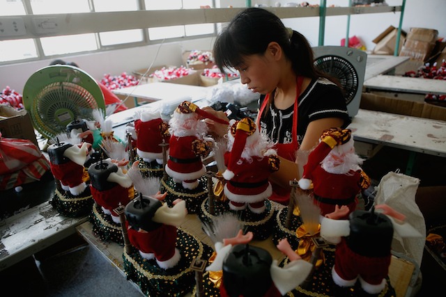 A Single Chinese Town Makes Most Of The World’s Christmas Decorations