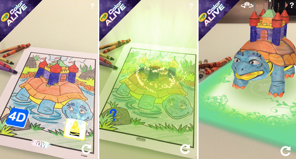 Crayola’s New Colouring Books Bring Your Creations To Life With An App